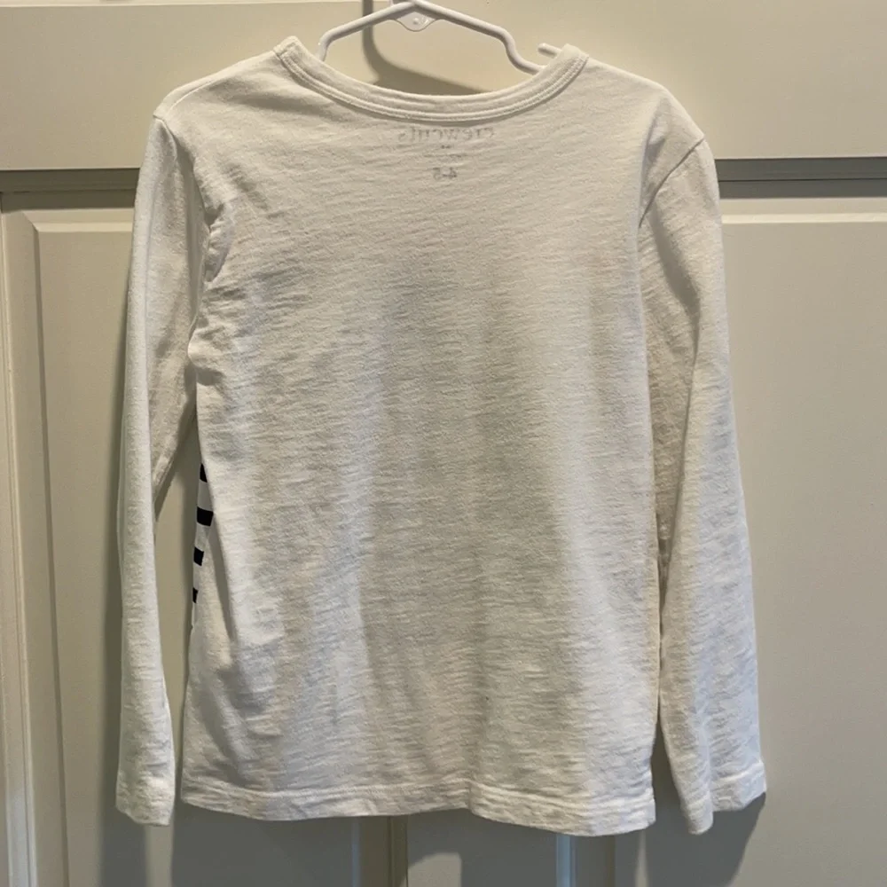 Crewcuts long sleeve tee size 4-5 - Picture 2 of 2